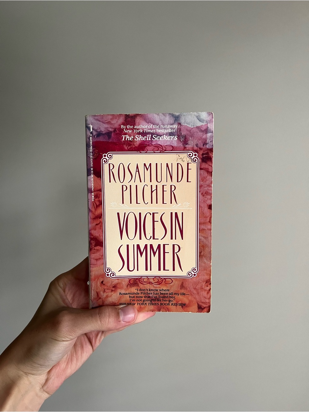 VTG Paperback Book Rosamunde Pilcher Voices in Summer Drama Mystery Romance